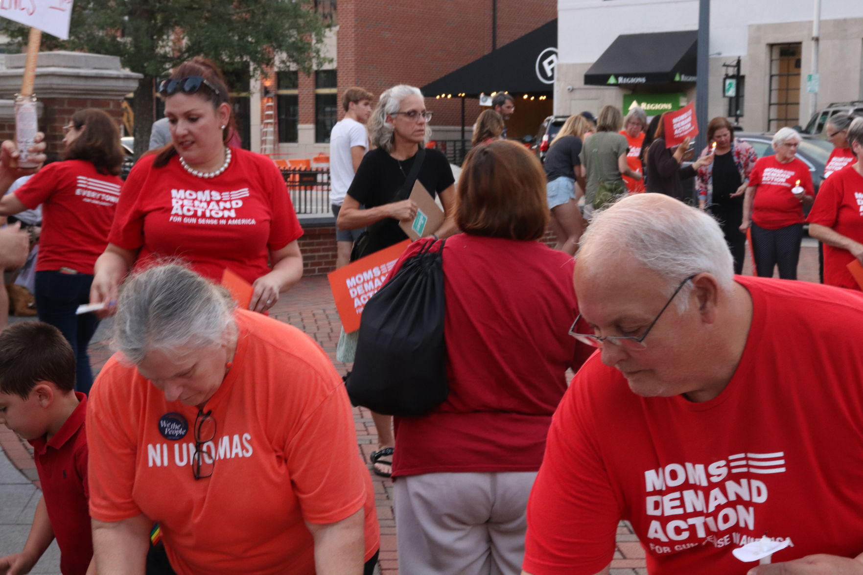 Moms Demand Action Toomer's Corner Rally